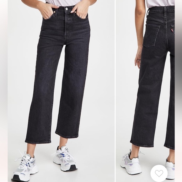 Levi’s Ribcage Straight Ankle Jeans, Feelin’ Cagey size 31 - Picture 9 of 14